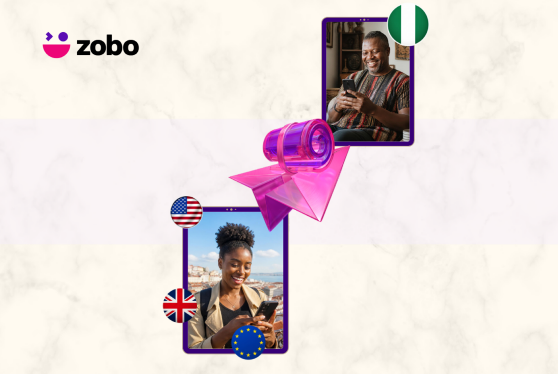 Send money to Nigeria instantly with Zobo