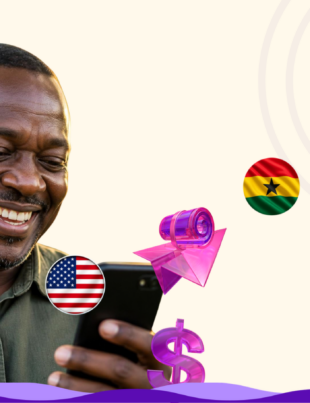 Send money to Ghana from USA with Zobo