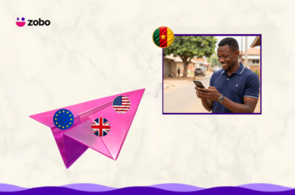 Fastest way to send money to Cameroon from USA, UK and Europe with Zobo